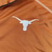 University Of Texas Longhorns 1/4 Zip Pullover Jacket 3XLT Orange & Gray Polyest