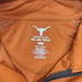 University Of Texas Longhorns 1/4 Zip Pullover Jacket 3XLT Orange & Gray Polyest