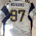 1997 Vintage Michigan Wolverines White NCAA Football Jersey #97 Fan