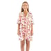 Emily McCarthy Savannah Caftan Dress in Spring Mix Spot Cheetah XS
