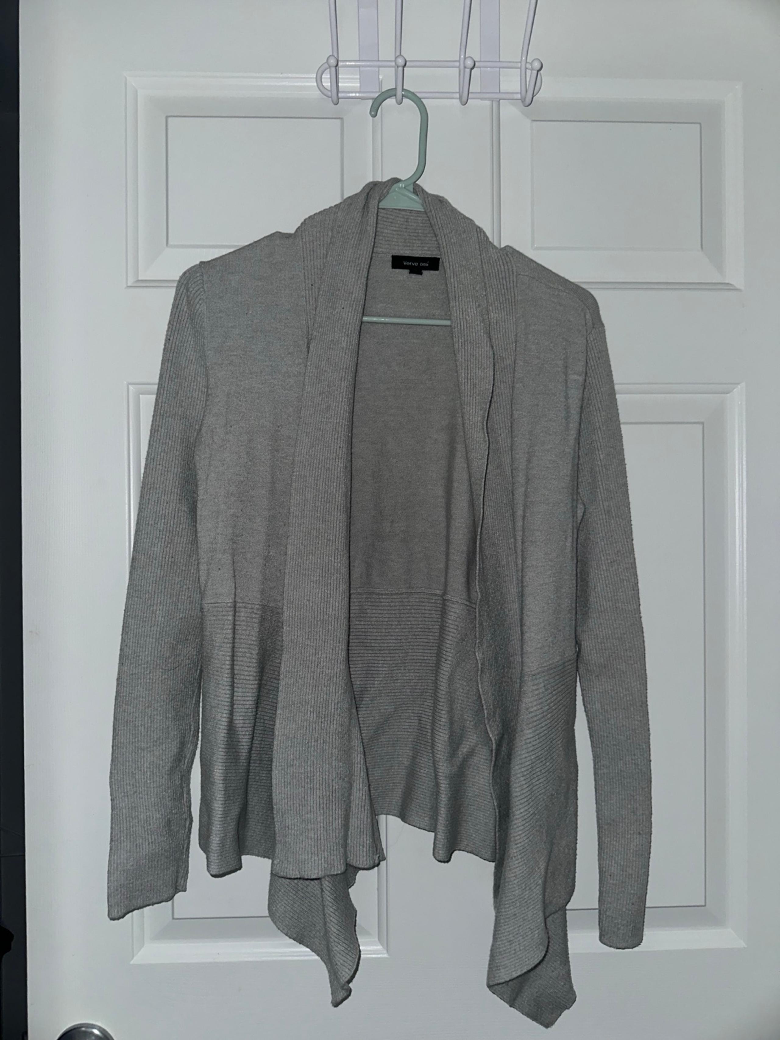 Grey cardigan