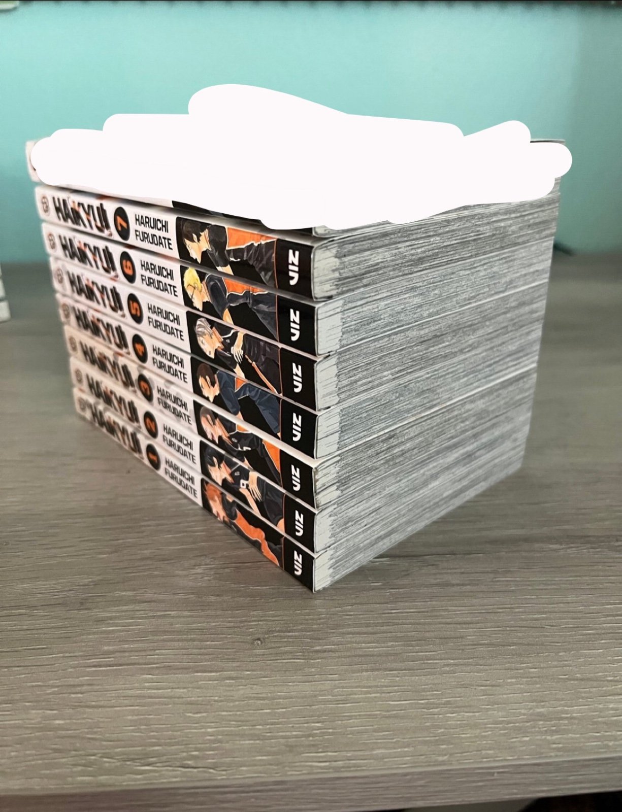 haikyuu manga vol. 1-7