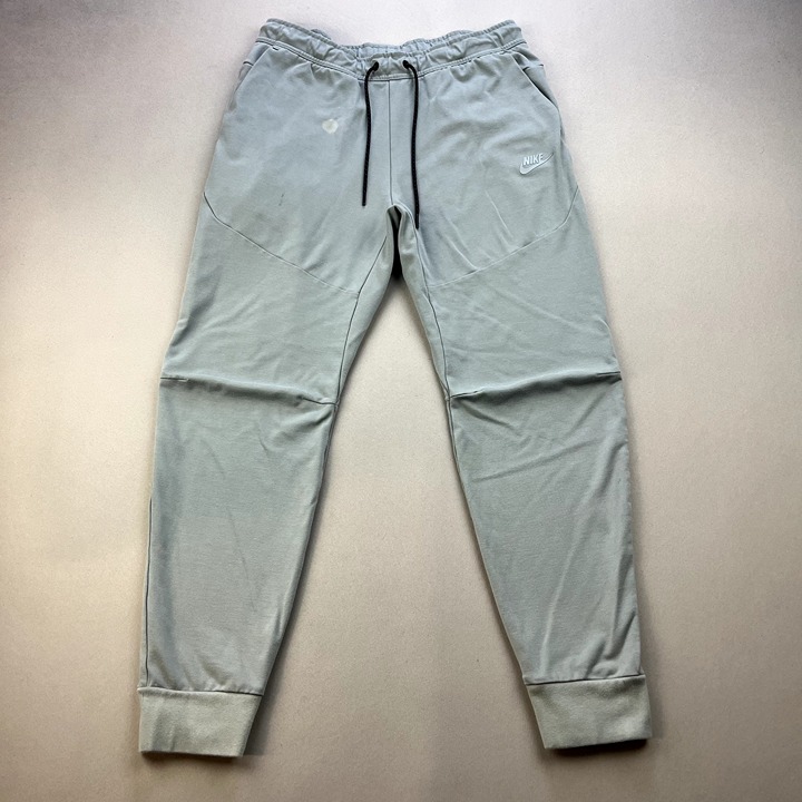Nike Tech Fleece Jogger Sweatpants Mens Large Gray Swoosh Sportswear Athletic