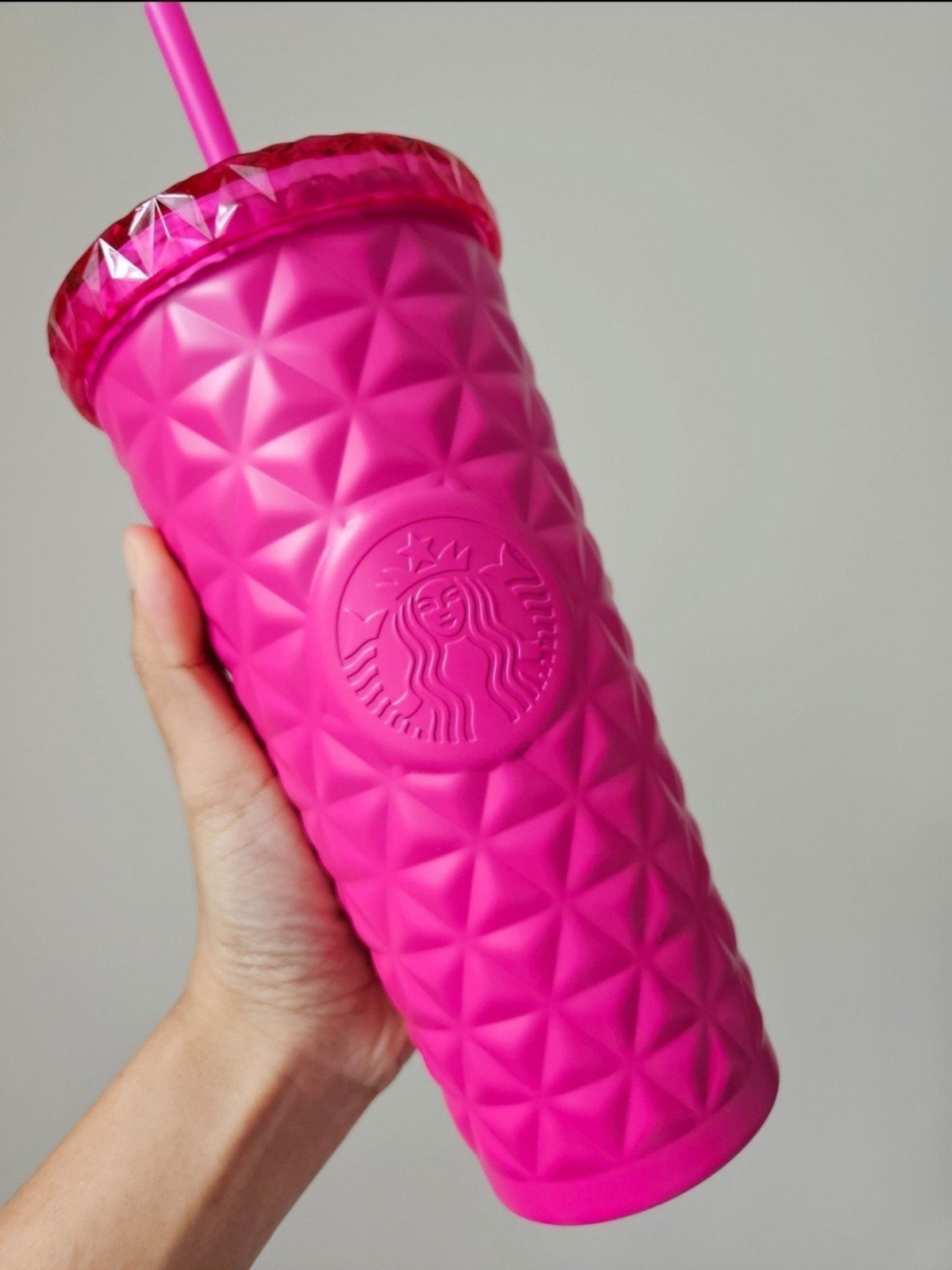 Starbucks Europe Barbie Pink Dion Tumbler