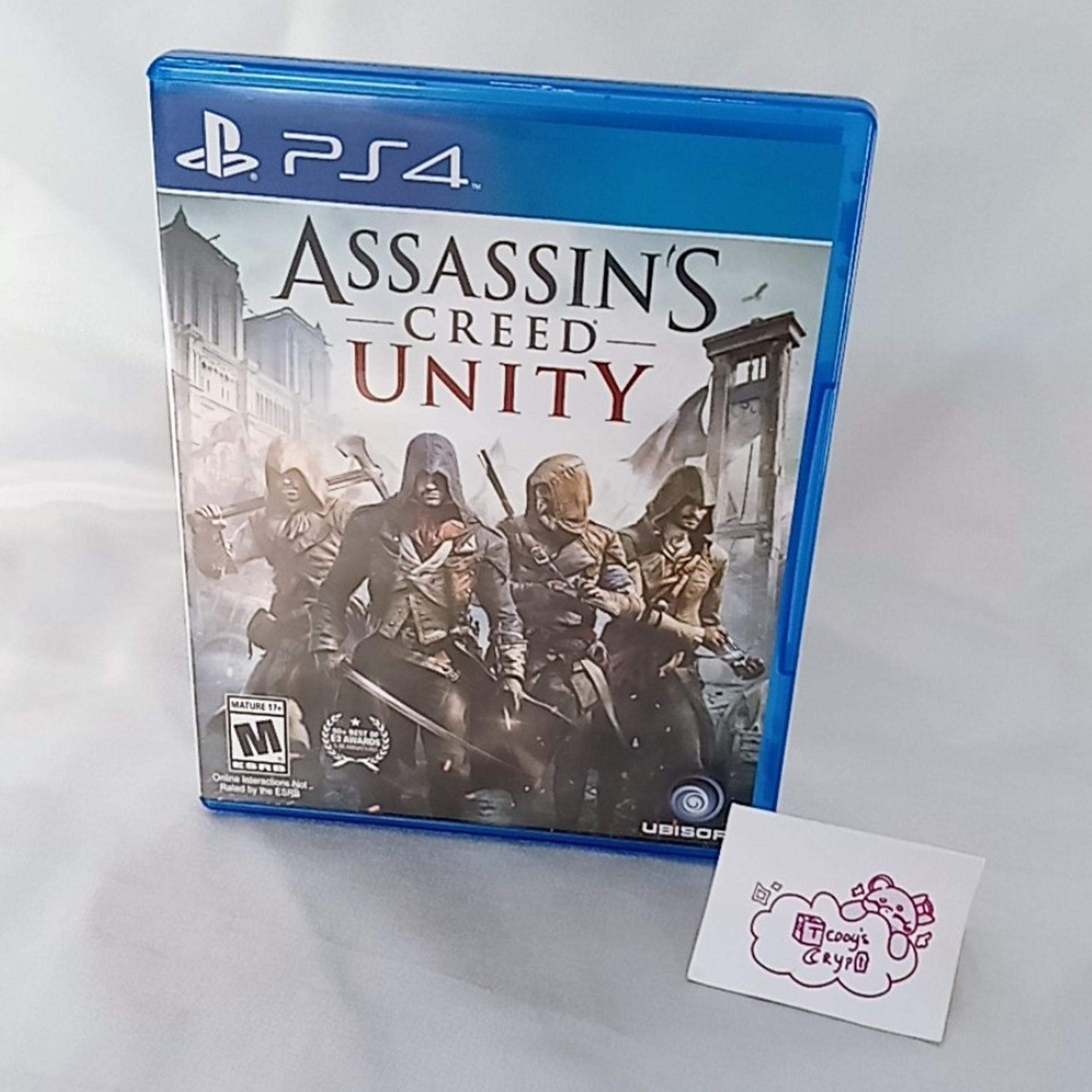 Assassin's Creed Unity RPG Stealth PS4 Playstation4 Video Game