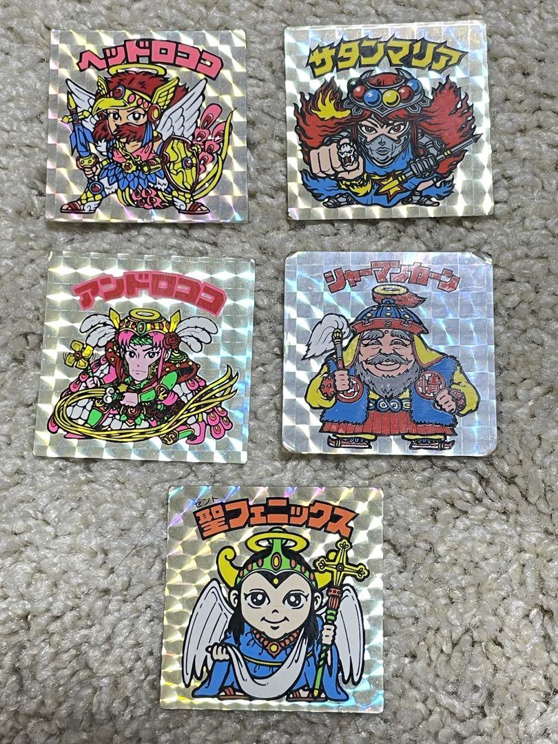 Old Bikkuriman sticker, corner prism, original item.