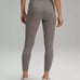 Lululemon - Nulux 5-Pocket High-Rise Run Tight 25” - Carbon Dust