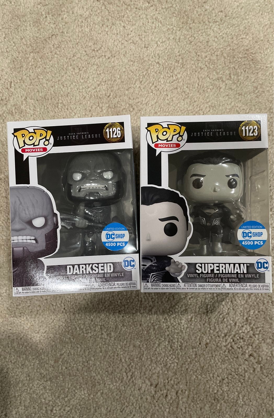 Superman & Darkseis Limited Edition Funko pop