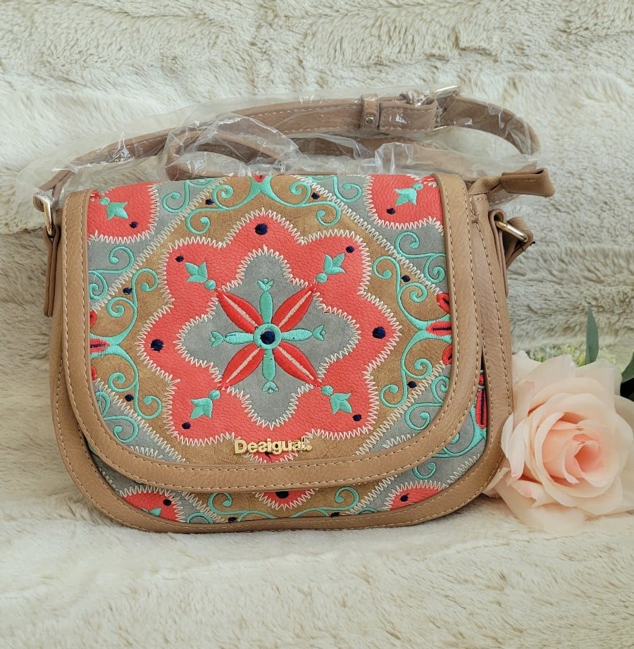 Desigual Inner Pockets Crossbody Bags Mercari