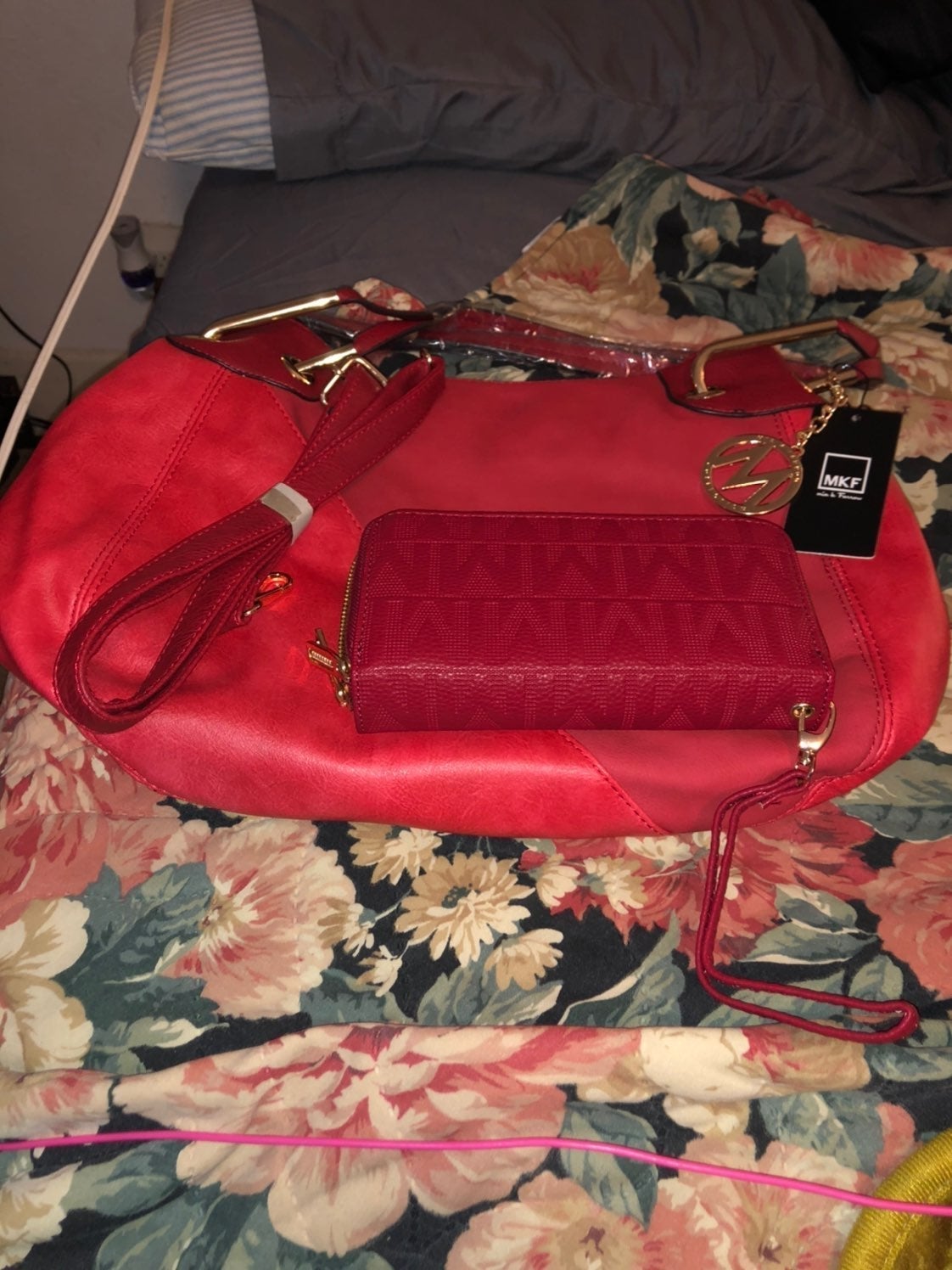 MFK Della Hobo Handbag With Wallet