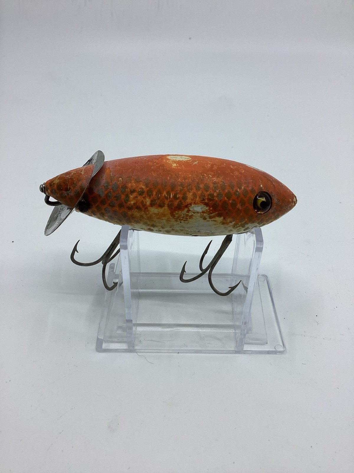 Vintage Heddon Fishing Lure plus frog Creek Chub for Pflueger