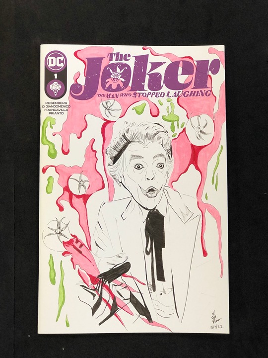 The Joker: The Man Who Stopped Laughing #1 * NM+ Dec. 2022 Blank Variant