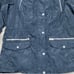 Cavalini Hooded Lightweight Rain Jacket Navy Blue Women's Large