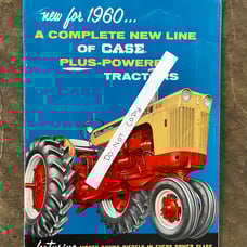 1960 J.I. Case Company Salesman Brochure Advertisement