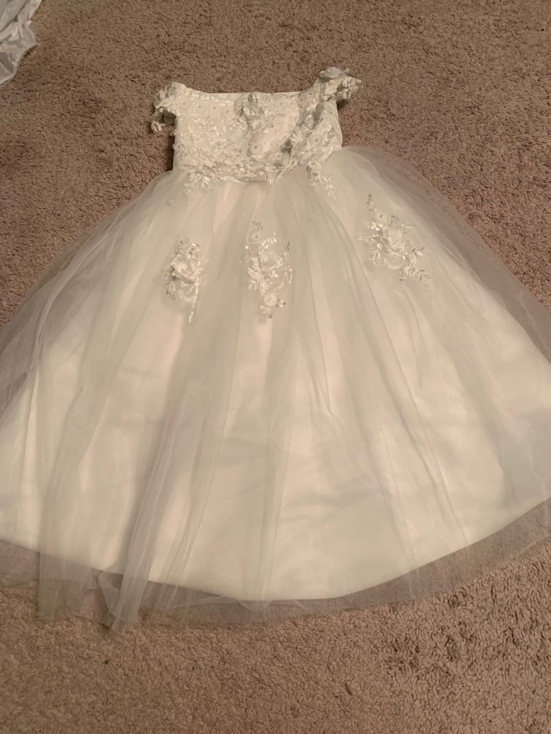 Childrens white dress