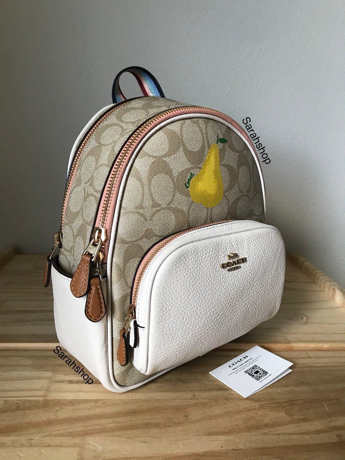 Coach Mini Court Backpack