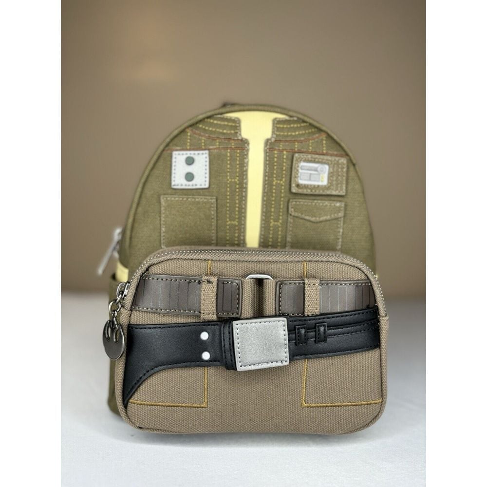 Loungefly x Star Wars Cassian Andor CosplayMini Backpack NWT