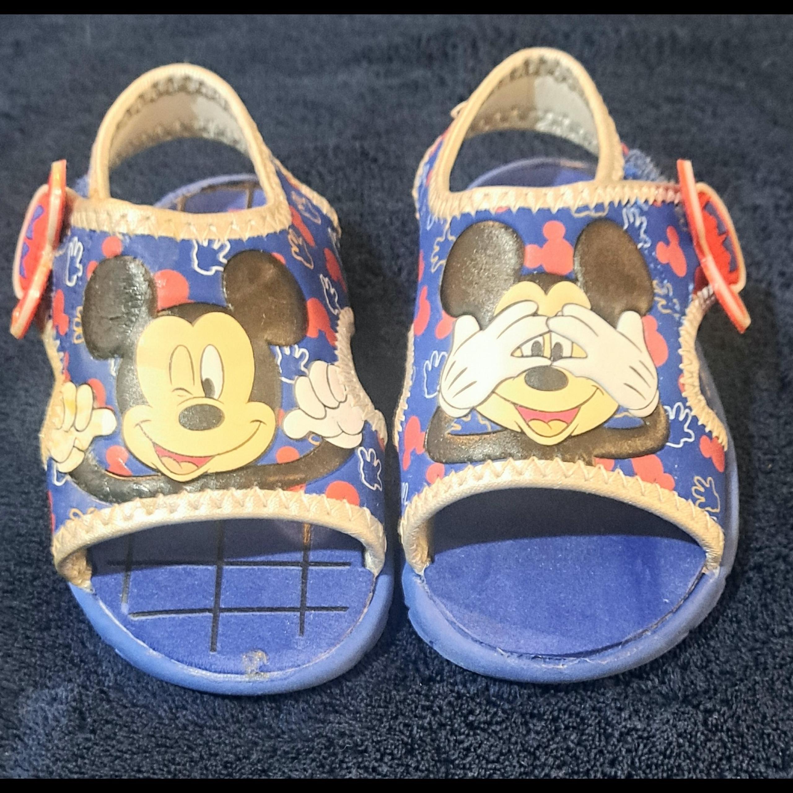 Mickey & Minnie Toddler Sandals Size 5