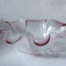 Lot of 7: 6 Glass Tulip Votives, 1 bowl rosella Rare Tall Stemmed Candelabra