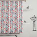 Kate Spade Multi Floral Fabric Shower Curtain 72 x 72 NIP