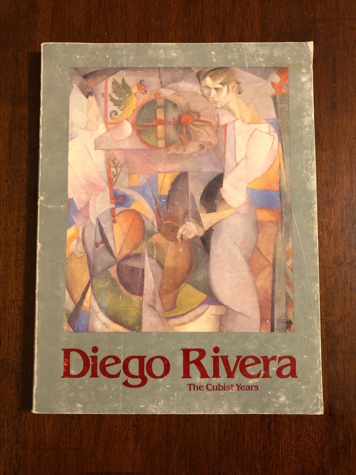 RARE VINTAGE BOOK - Diego Rivera: The Cubist Years by Ramon Favela, 1984, GOOD!
