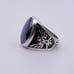 Men’s Vintage Wheeler Dakota Sterling Silver Black Hematite Thunderbird Ring