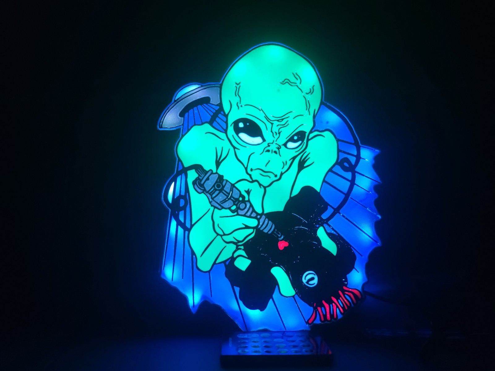 Alien tattooer l.e.d. light