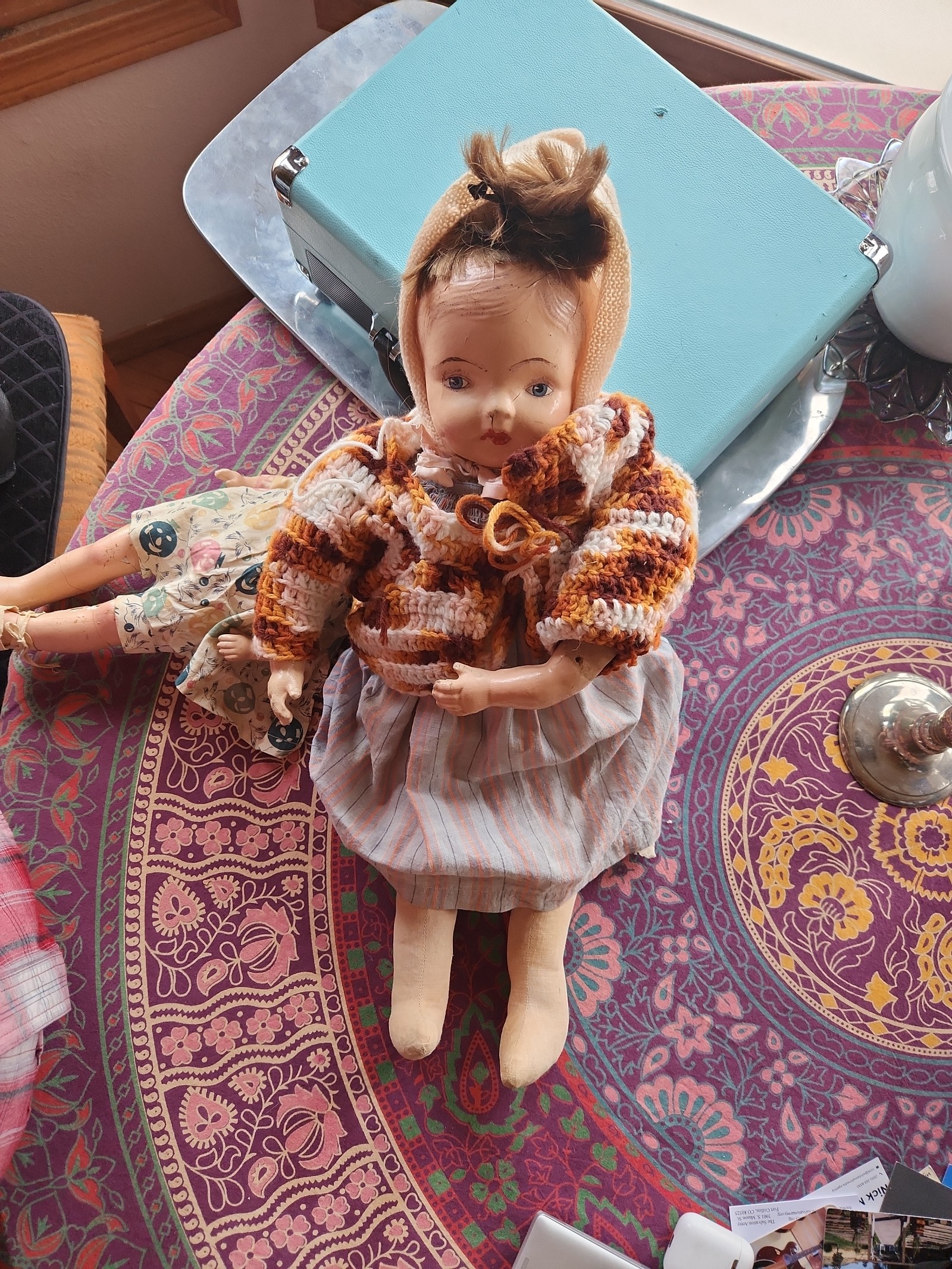 Doll antique large oooolllld