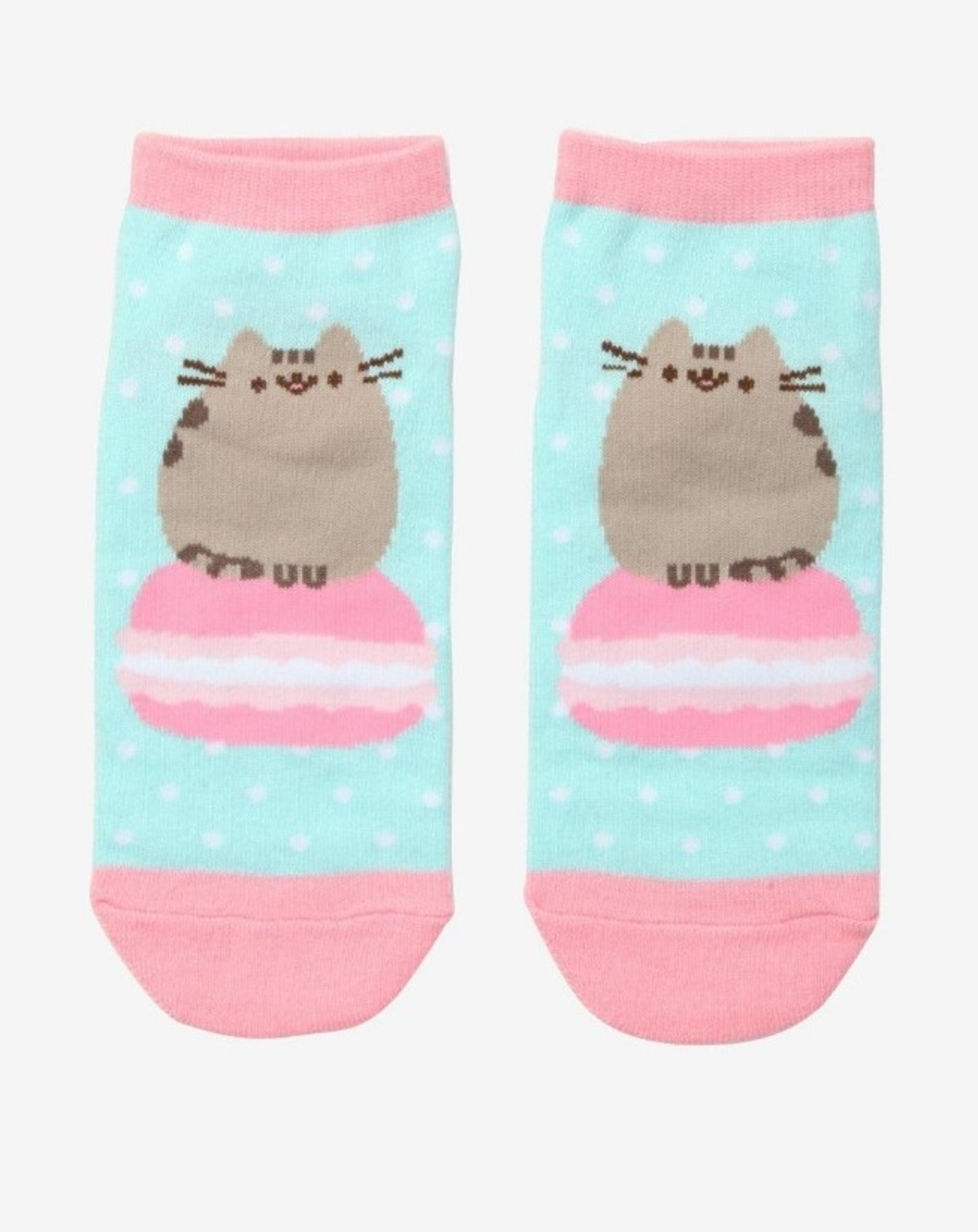 Pusheen Macroon No show Ankle Socks year 2018 new