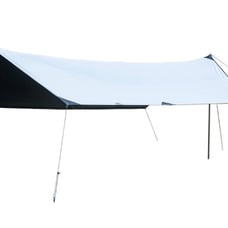 iClimb Waterproof Sun Shield Tarp for Tent Hammock Camping Backyard (14’4”x9’6”)