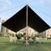 iClimb Waterproof Sun Shield Tarp for Tent Hammock Camping Backyard (14’4”x9’6”)