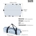 iClimb Waterproof Sun Shield Tarp for Tent Hammock Camping Backyard (14’4”x9’6”)