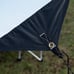 iClimb Waterproof Sun Shield Tarp for Tent Hammock Camping Backyard (14’4”x9’6”)