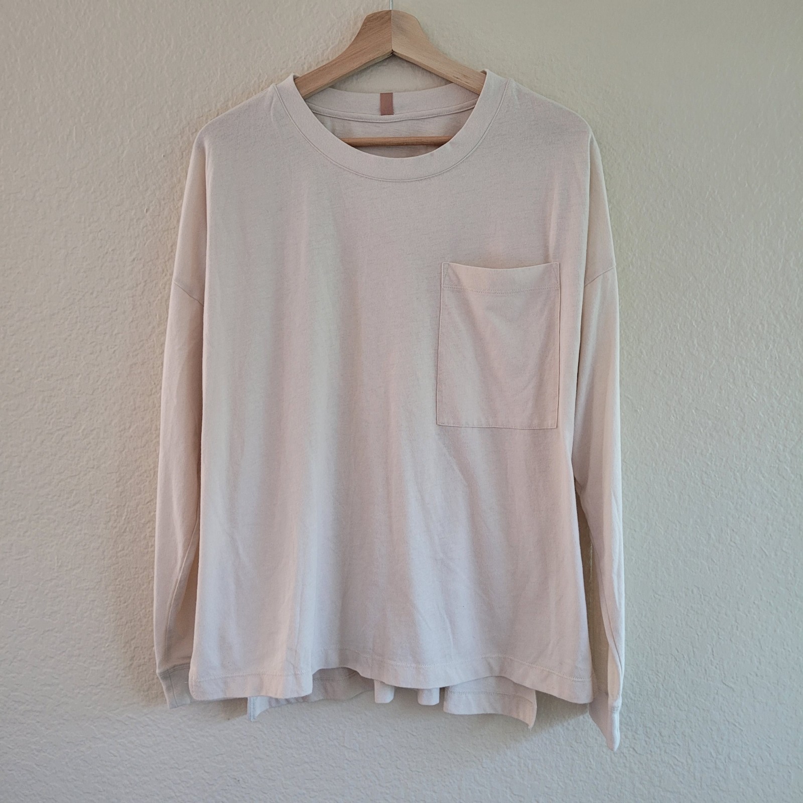 Lunya cotton long sleeve size medium