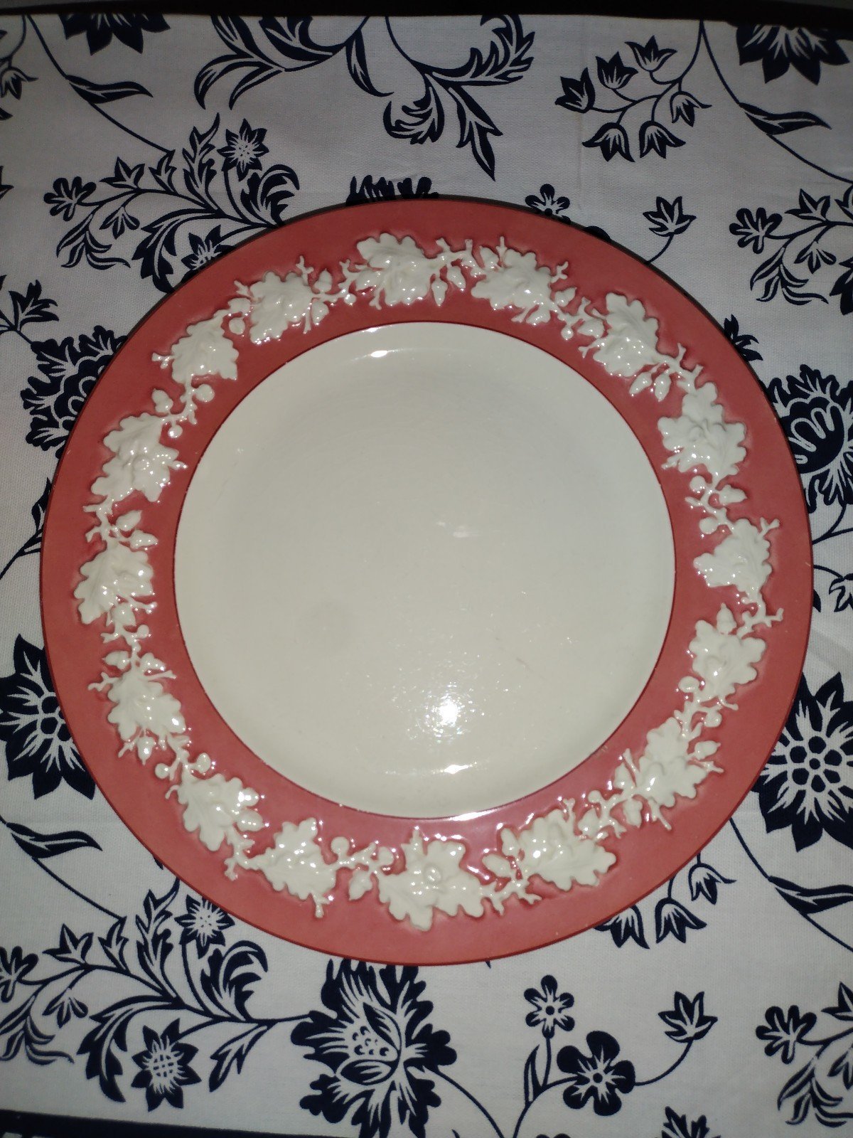 100+ year old Very RARE Trentham Crescent Dinner Plates, set of 4