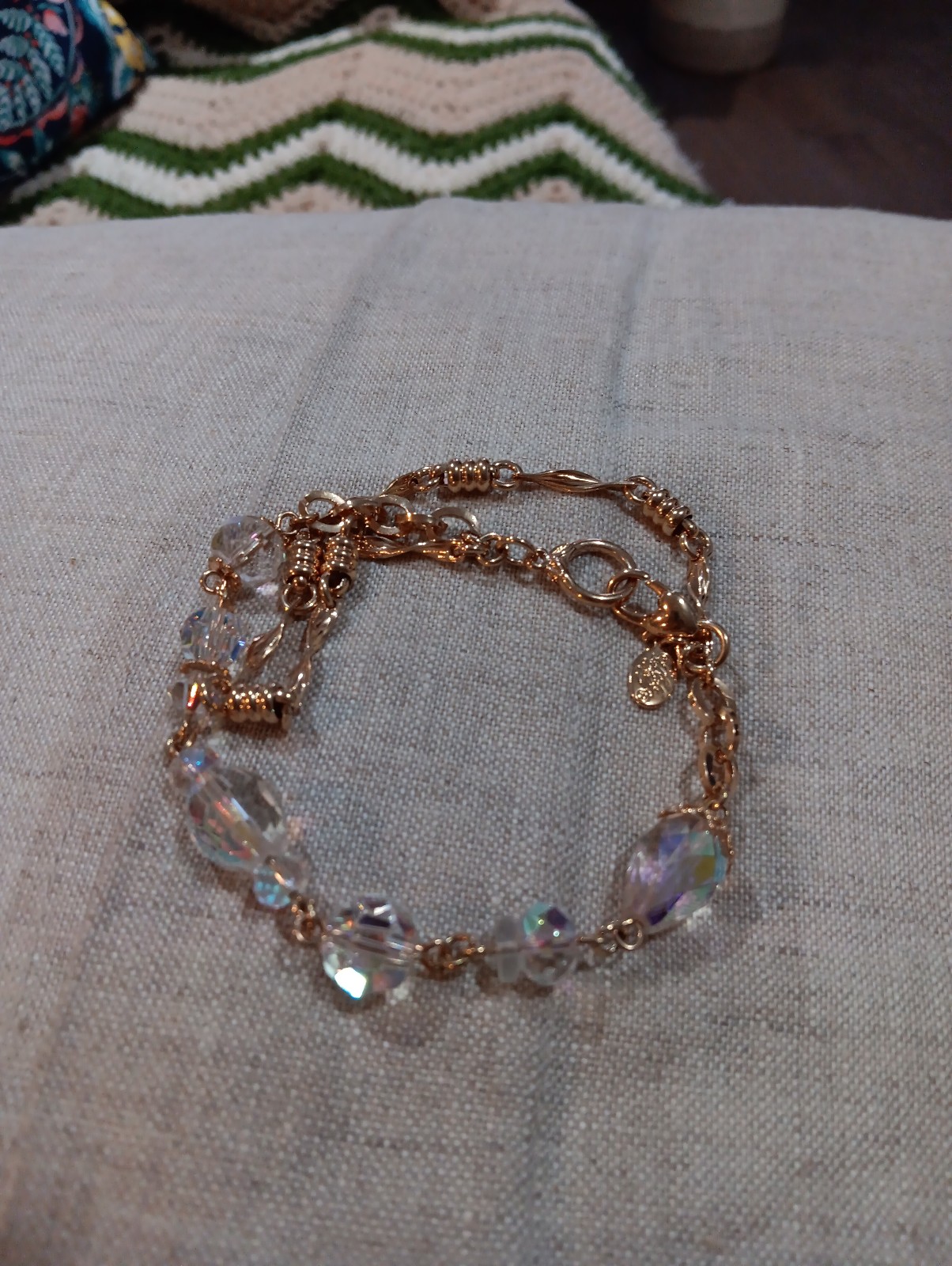 Kirk folly bracelet ( gold tone )