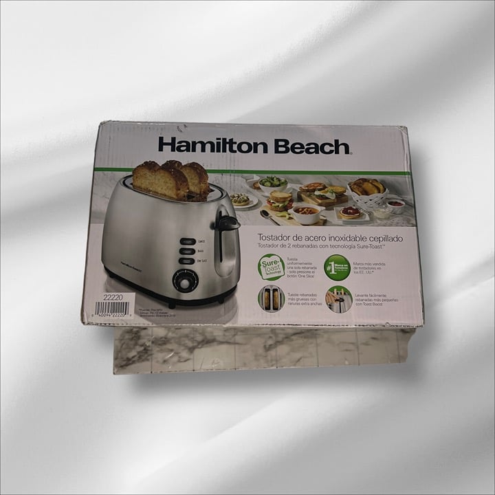 Hamilton Beach Brushed Stainless Steel 2 Slice Toaster
