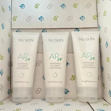 3 tubes Ap24 whitening toothpaste
