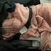 Travel Blanket and Pillow Premium Soft 2 in 1 Airplane Blanket Pink