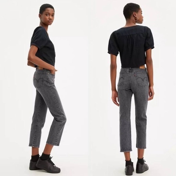 Levi's Wedgie Straight Crop Jeans