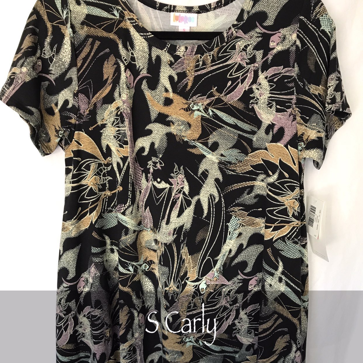 LuLaRoe Small Maleficent Carly