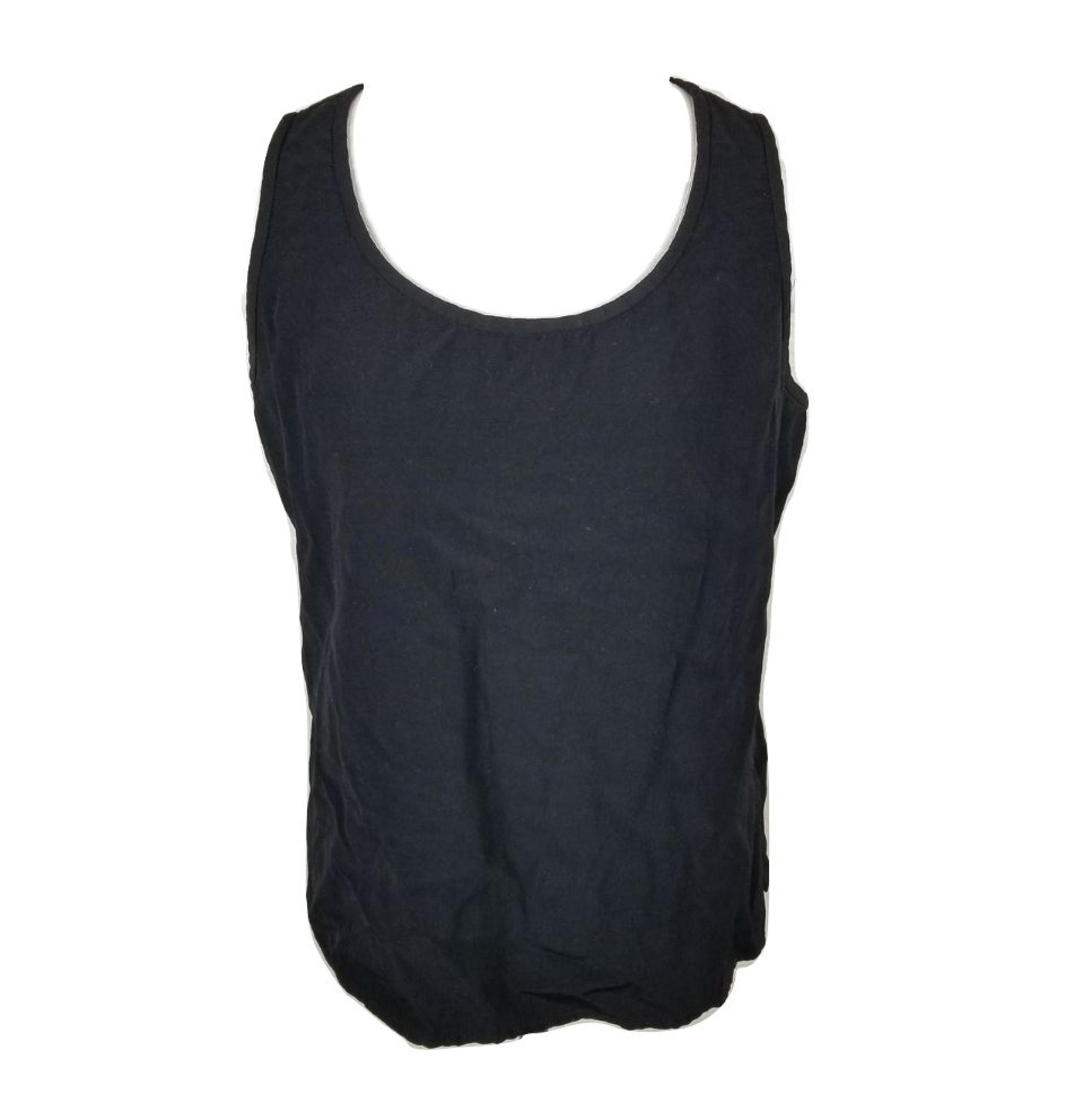 Eileen Fisher M Tank Top Solid Black