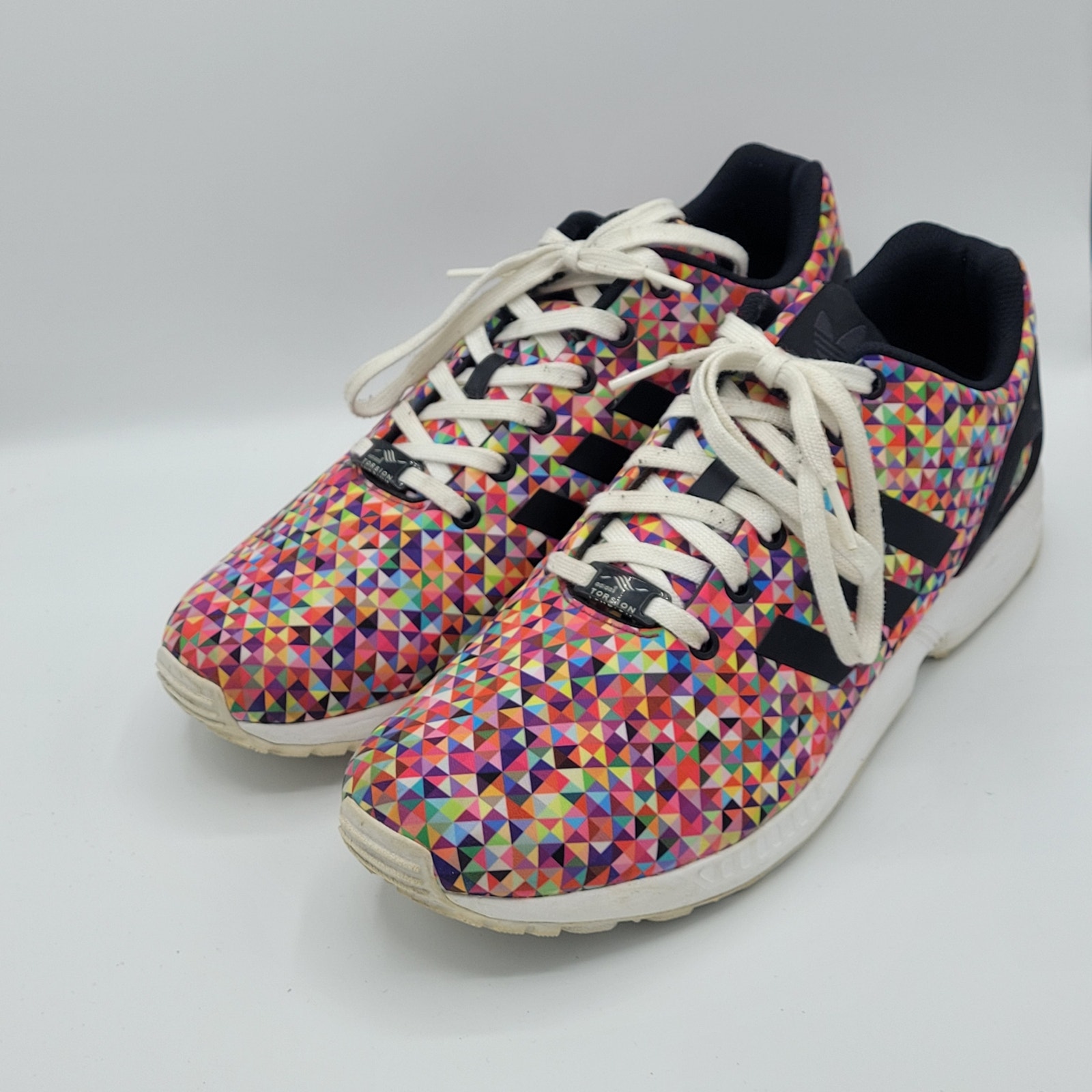 Adidas ZX Flux Multi-Color Prism men's size 12