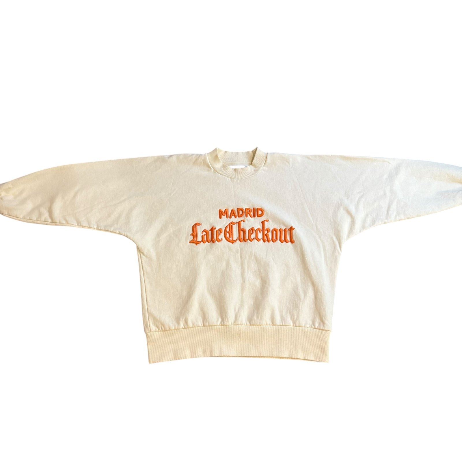 As Seen on JOE JONAS Madrid Late Checkout Pullover Crewneck Sweater Size Large
