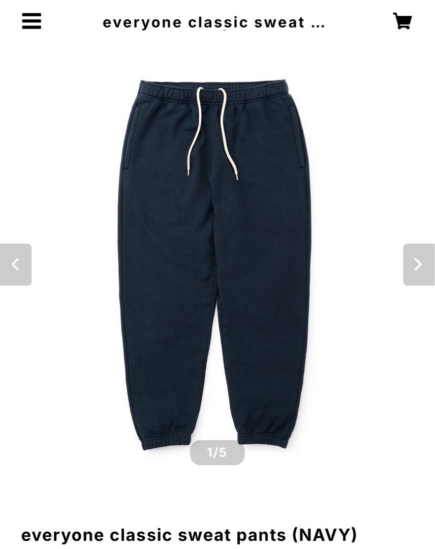 最大12%OFFクーポン Everyone Classic (Navy) Sweatpants パンツ