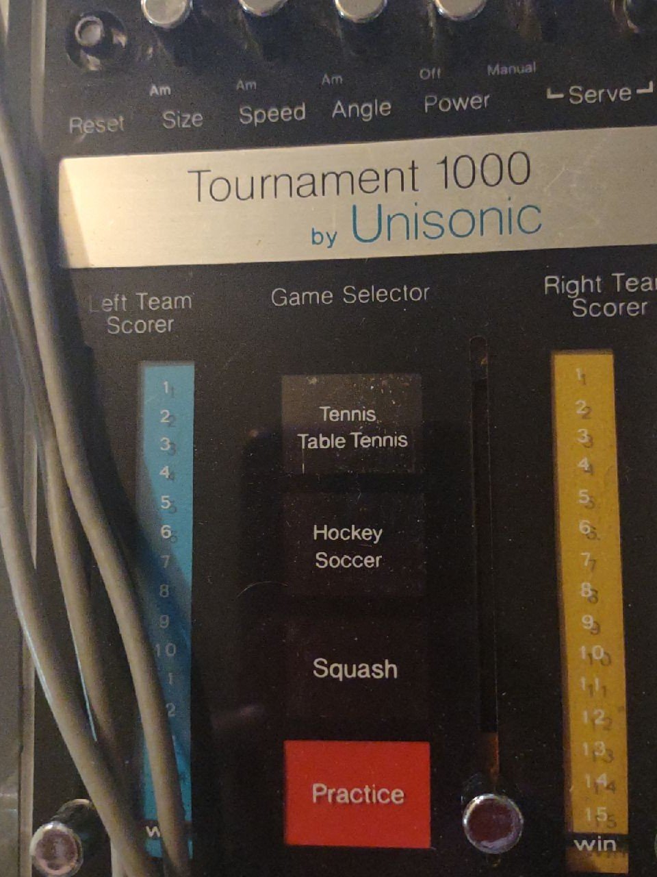 Unisonic game console as is untested
