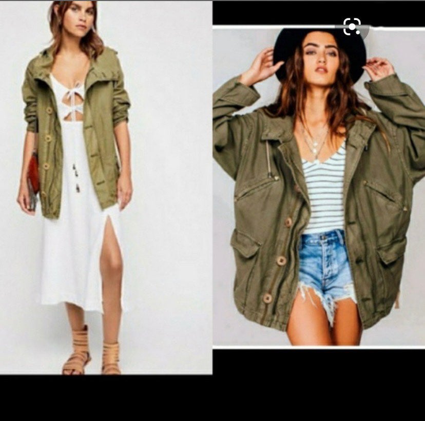 FreePeople Joshua Tree Military Jacket