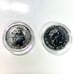 Lot of (2) - 2022 UK Silver Britannia .999 1 oz Fine Silver Coins