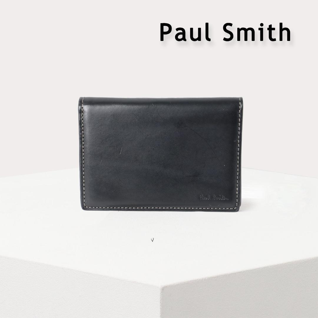 346① Brand New Paul Smith Old LS Card Case, Business Card Holder, Pass Case