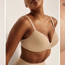 NWT Knix Seamless Nude Bra